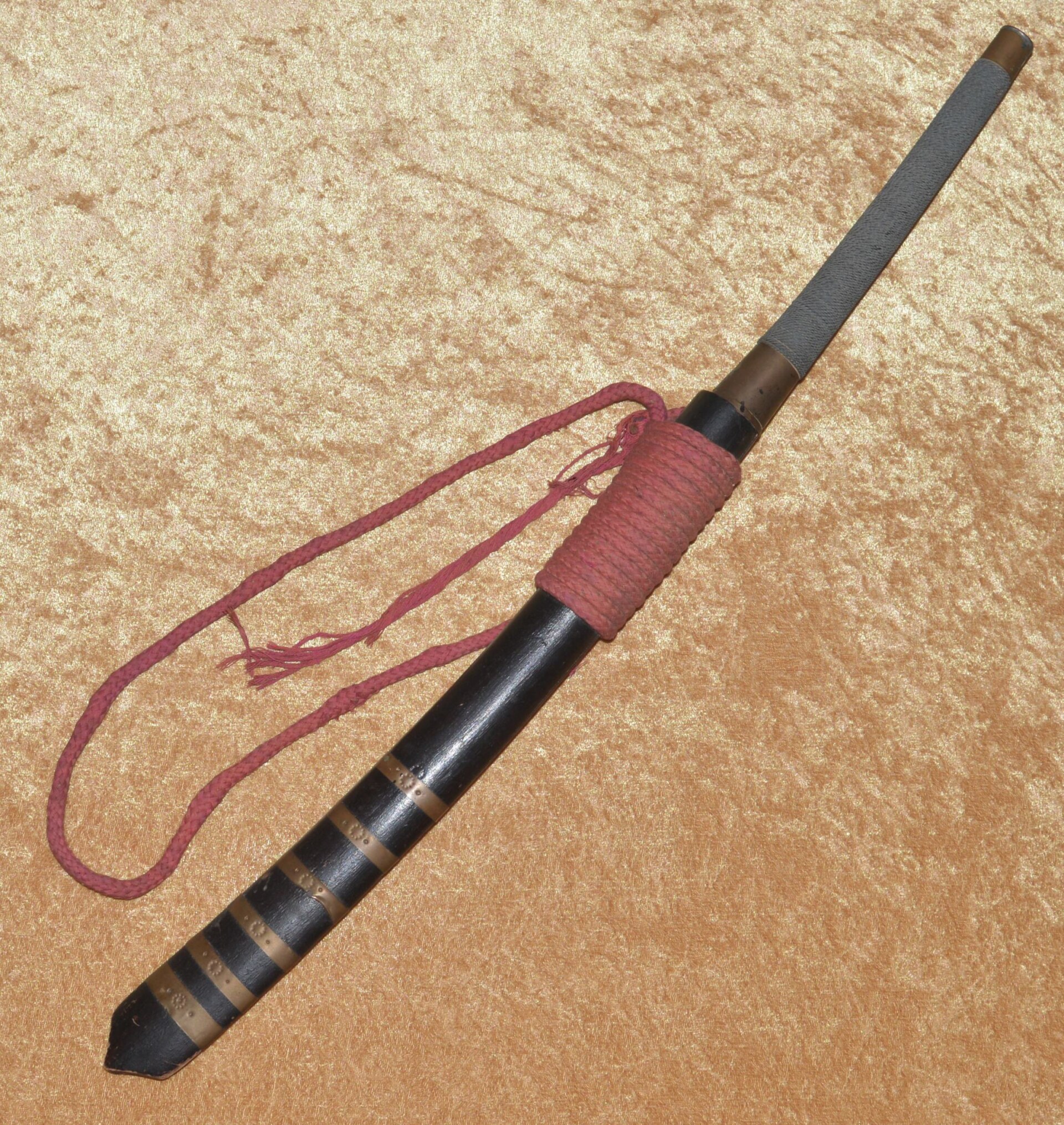 Burmese Dha Short Sword, 20th C - Image 9