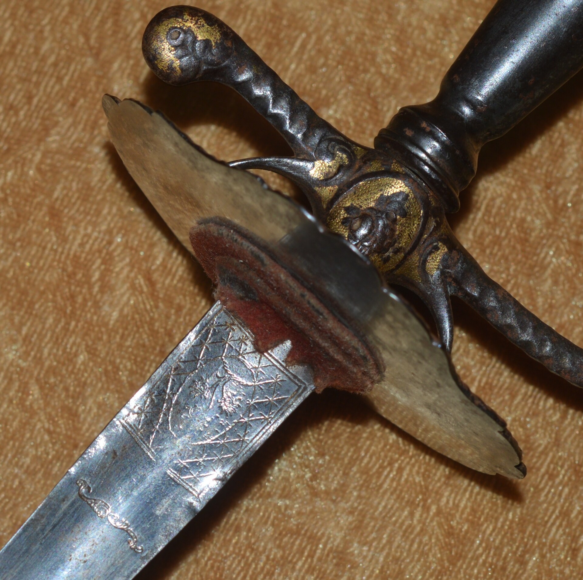 Gilt Steel Smallsword, 2nd Half 18th C, Probably English - Image 12