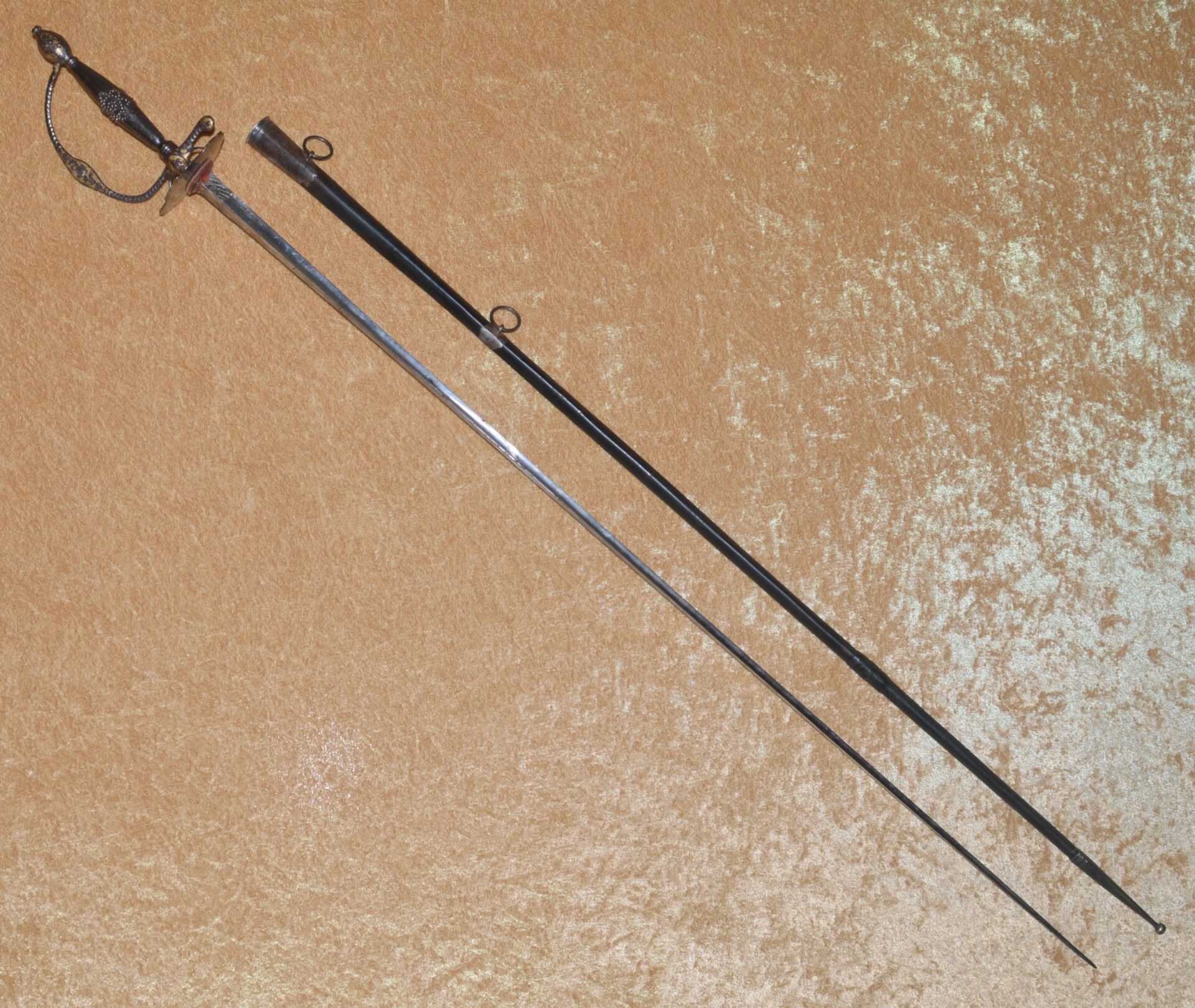 Gilt Steel Smallsword, 2nd Half 18th C, Probably English - Image 15