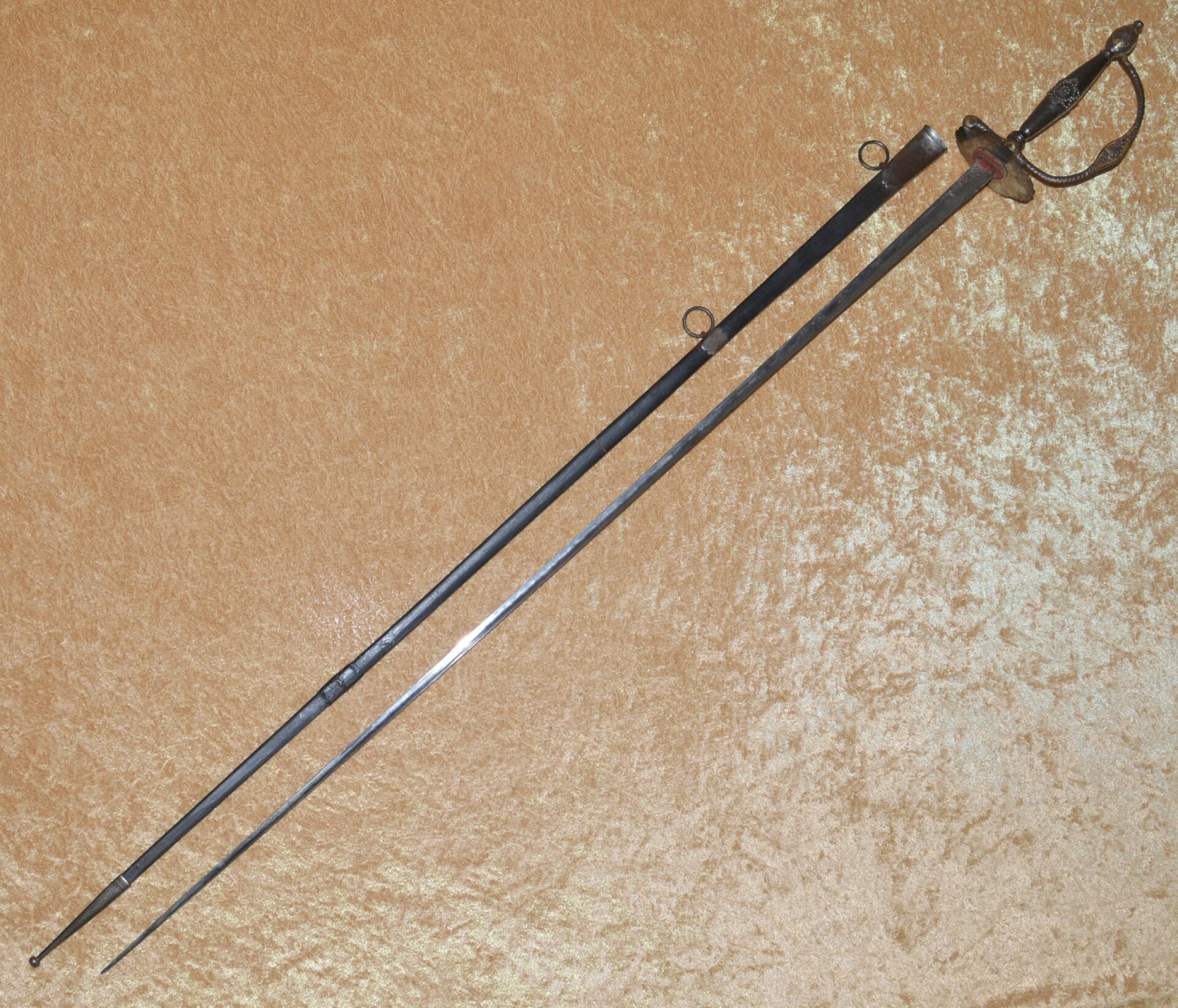 Gilt Steel Smallsword, 2nd Half 18th C, Probably English - Image 16