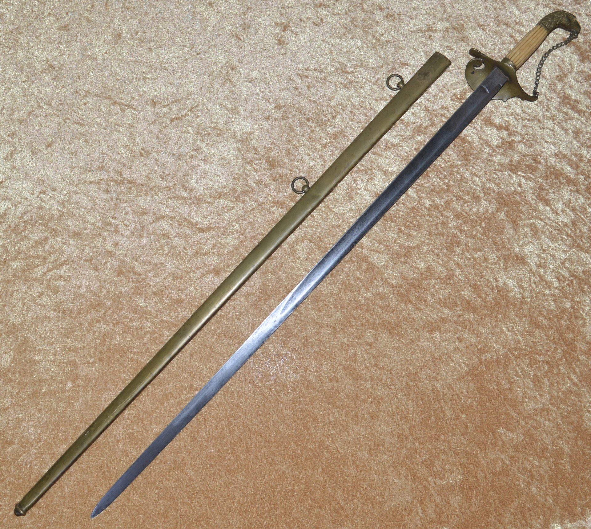 US Eagle Pommel Infantry Officer’s Sword, ca. 1850 - Image 15