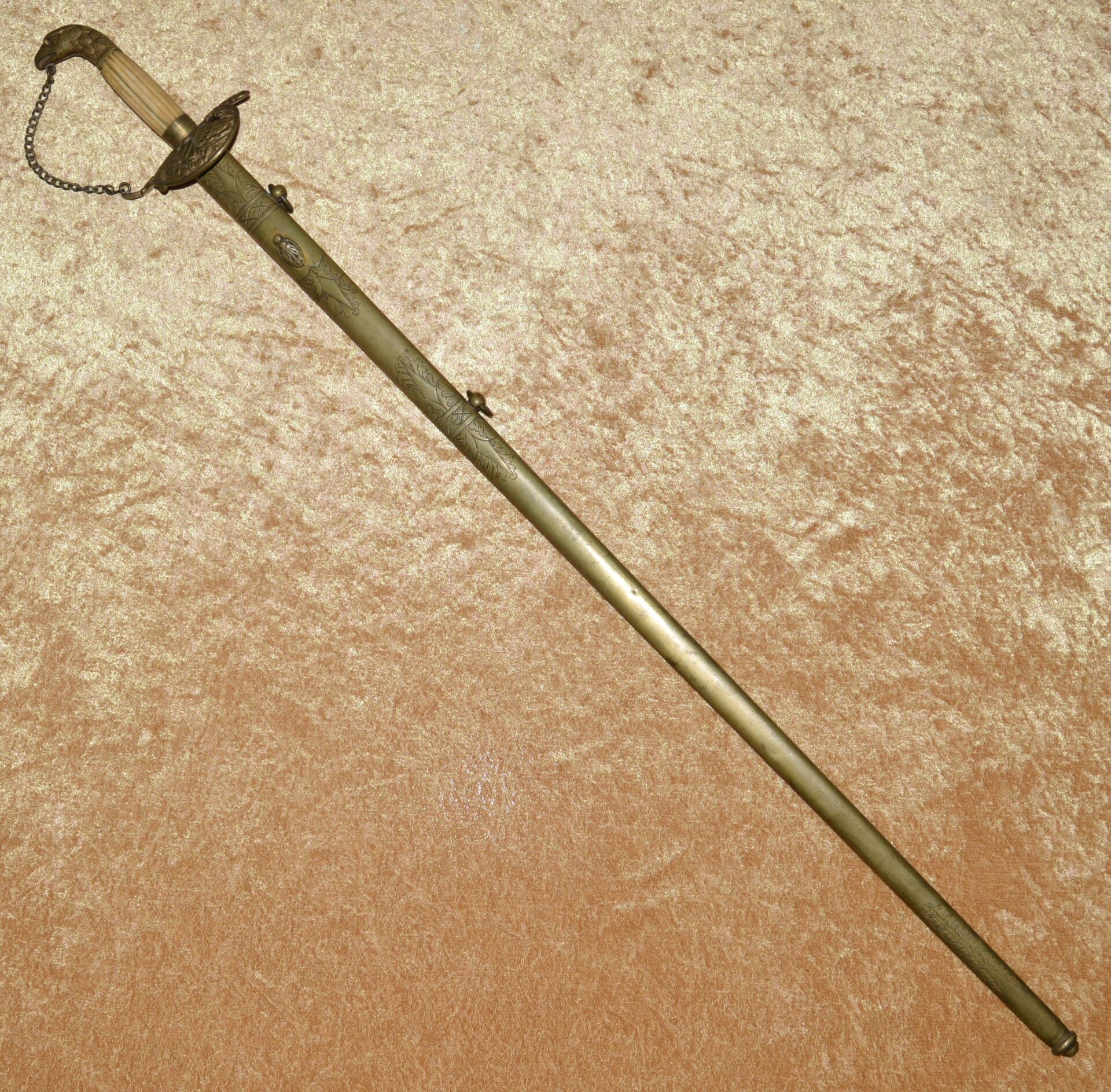 US Eagle Pommel Infantry Officer’s Sword, ca. 1850 - Image 16