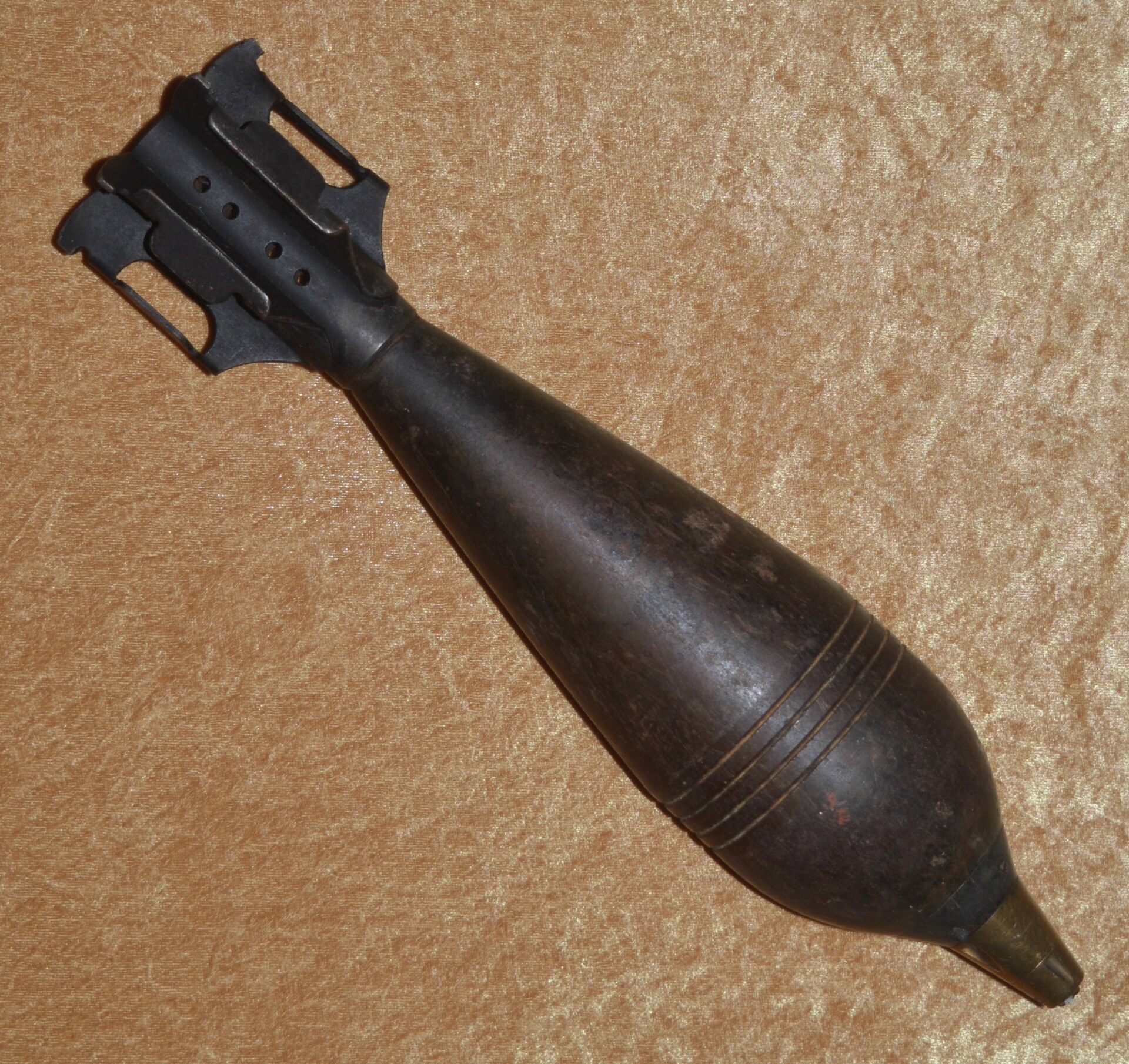 Japanese WWII Type 94 90mm Mortar Round, Inert - Image 10