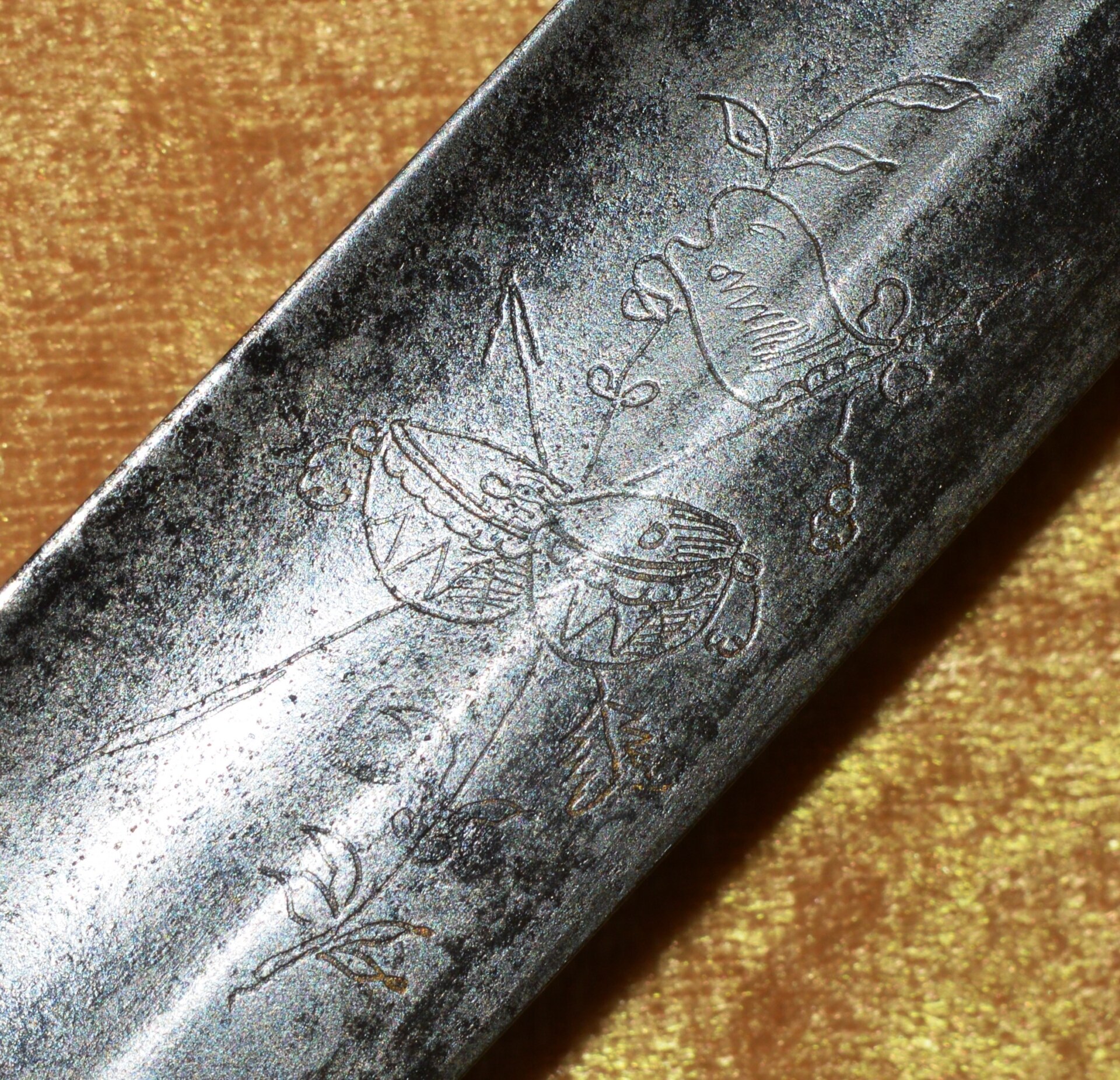 American Eagle Head Mounted Artillery Officer’s Saber, ca. 1810 - Image 8