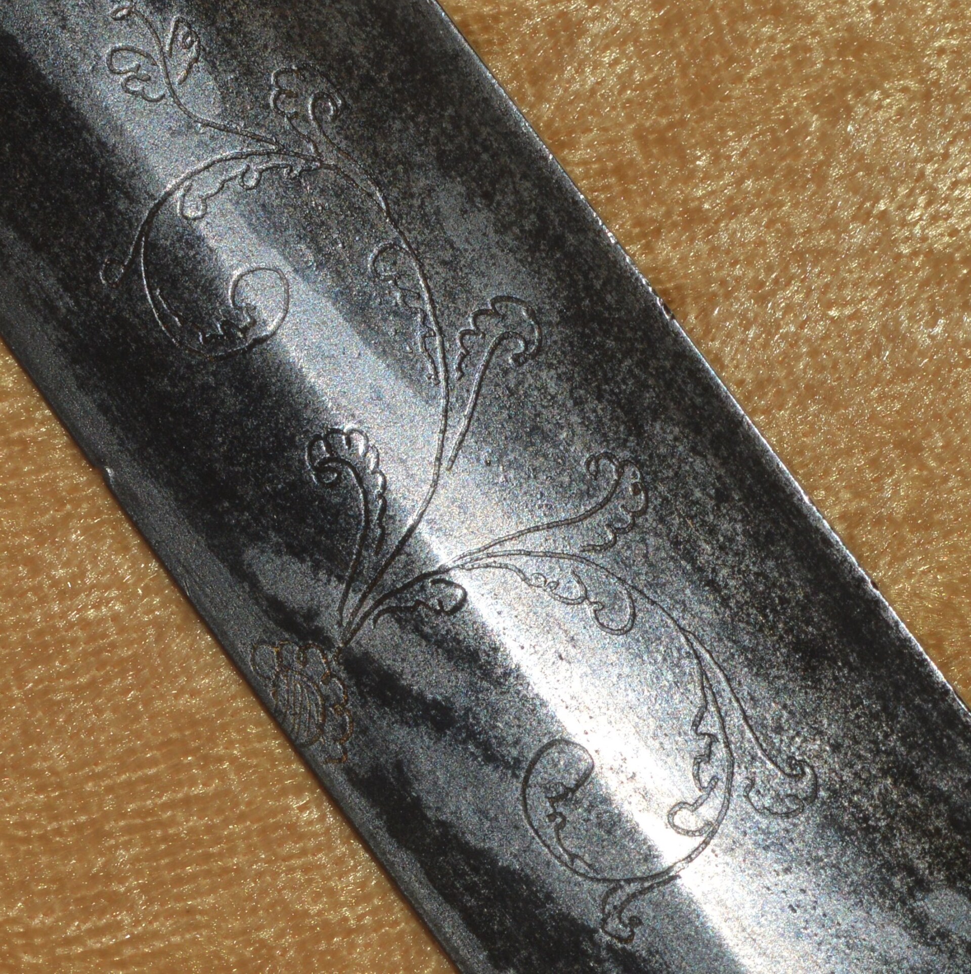 American Eagle Head Mounted Artillery Officer’s Saber, ca. 1810 - Image 12