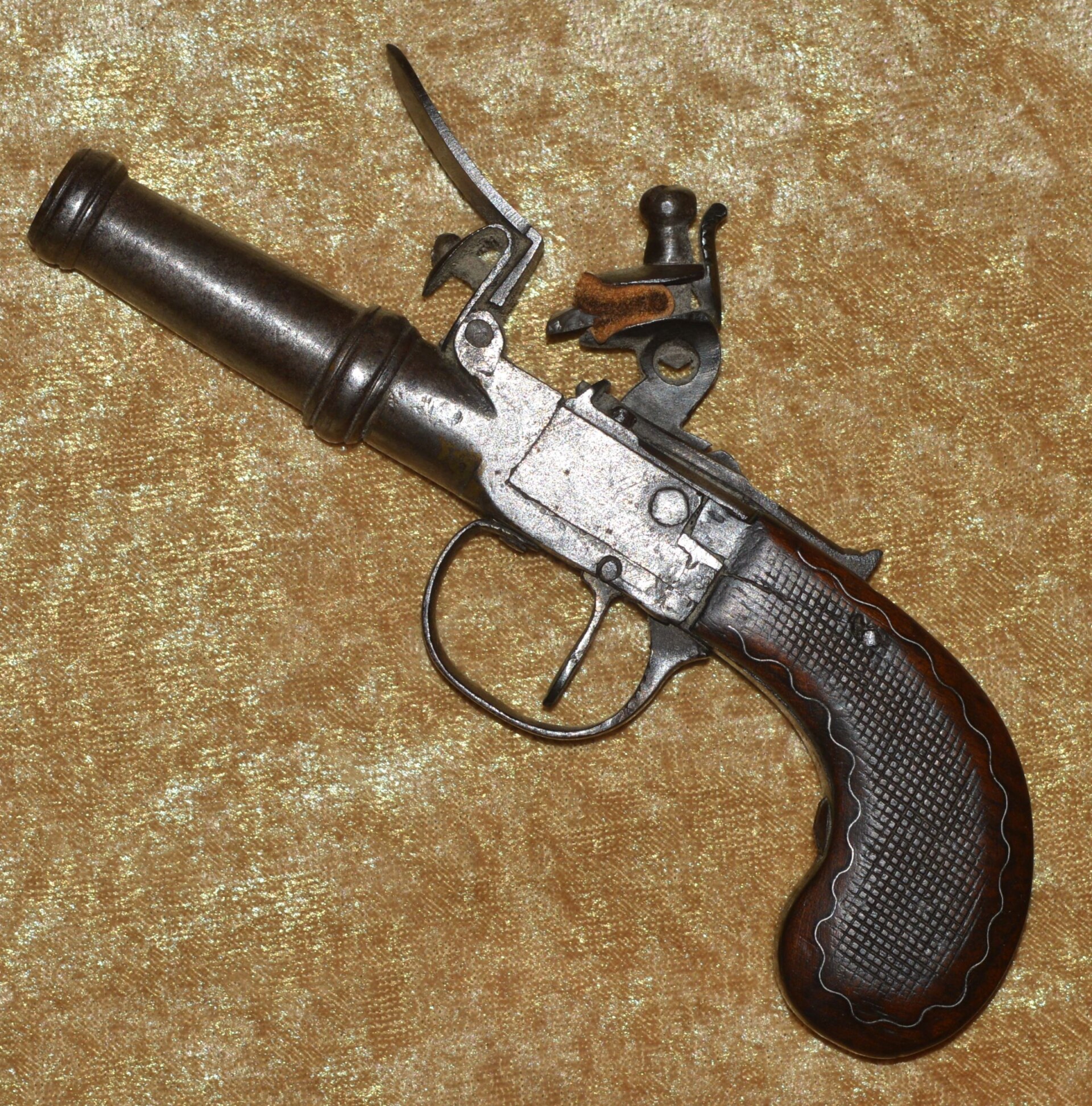 Flintlock Pocket Pistol, ca. 1810 - Image 2