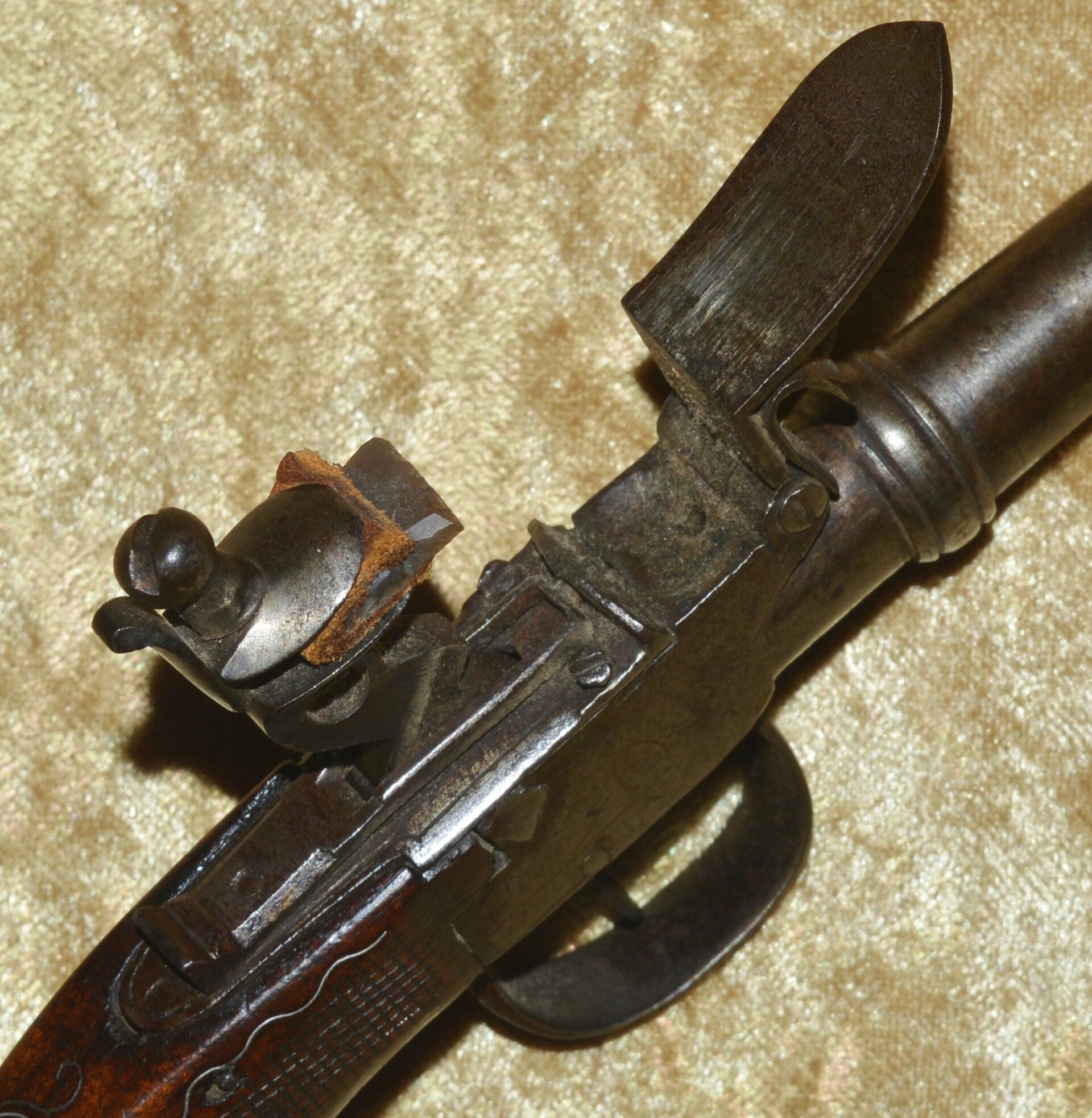 Flintlock Pocket Pistol, ca. 1810 - Image 5