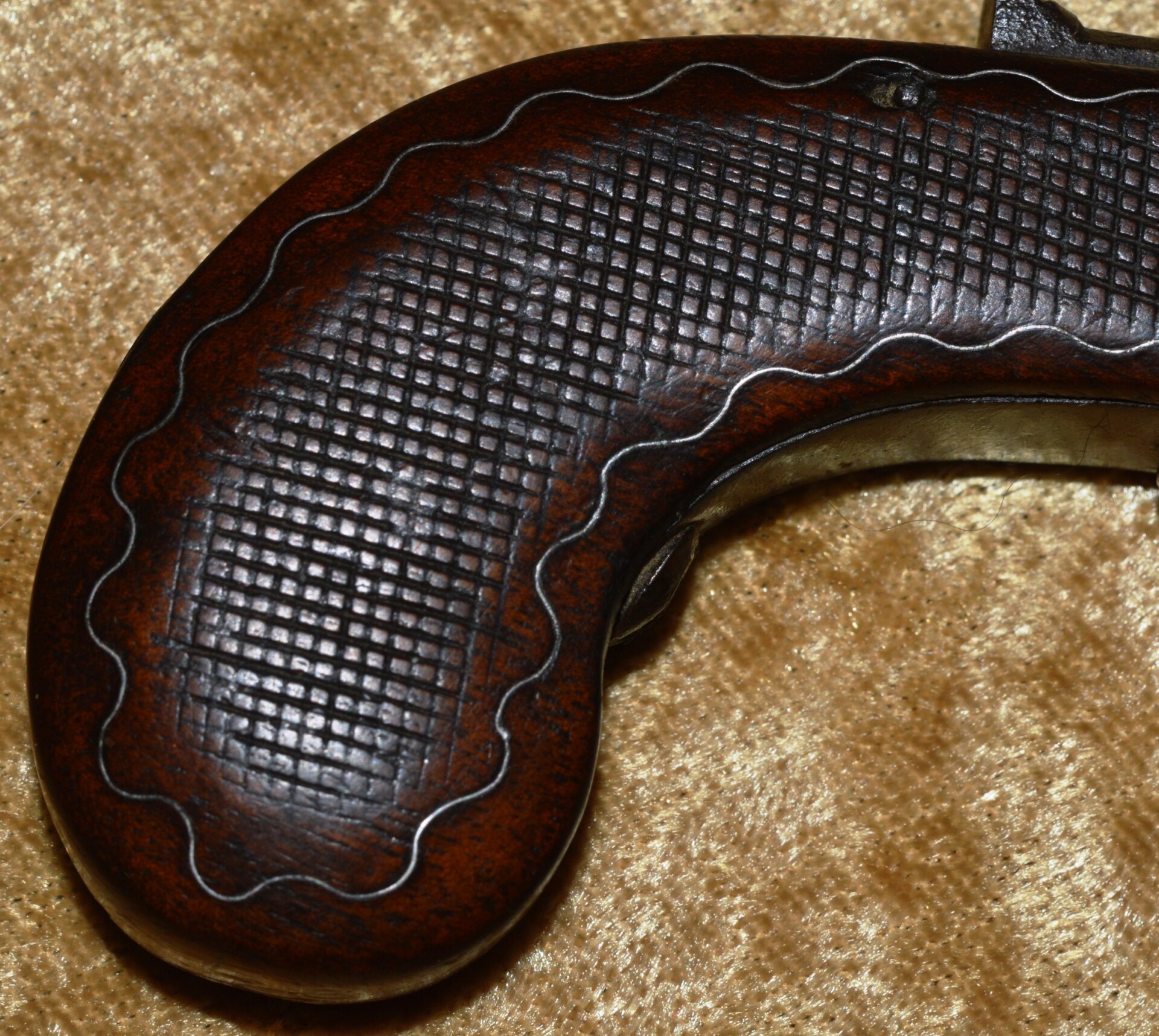 Flintlock Pocket Pistol, ca. 1810 - Image 7