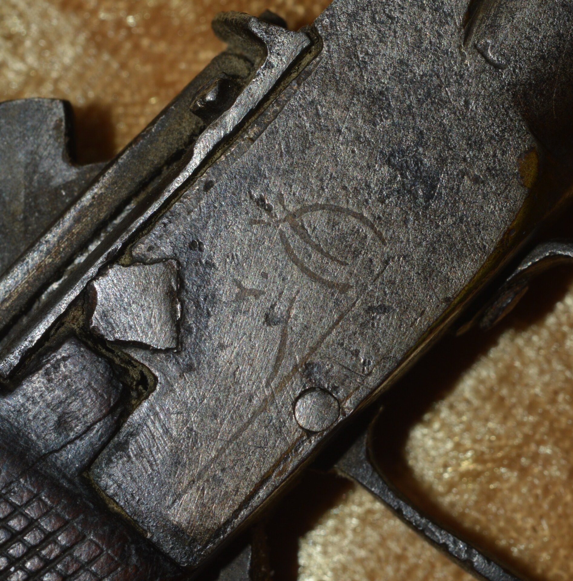 Flintlock Pocket Pistol, ca. 1810 - Image 9