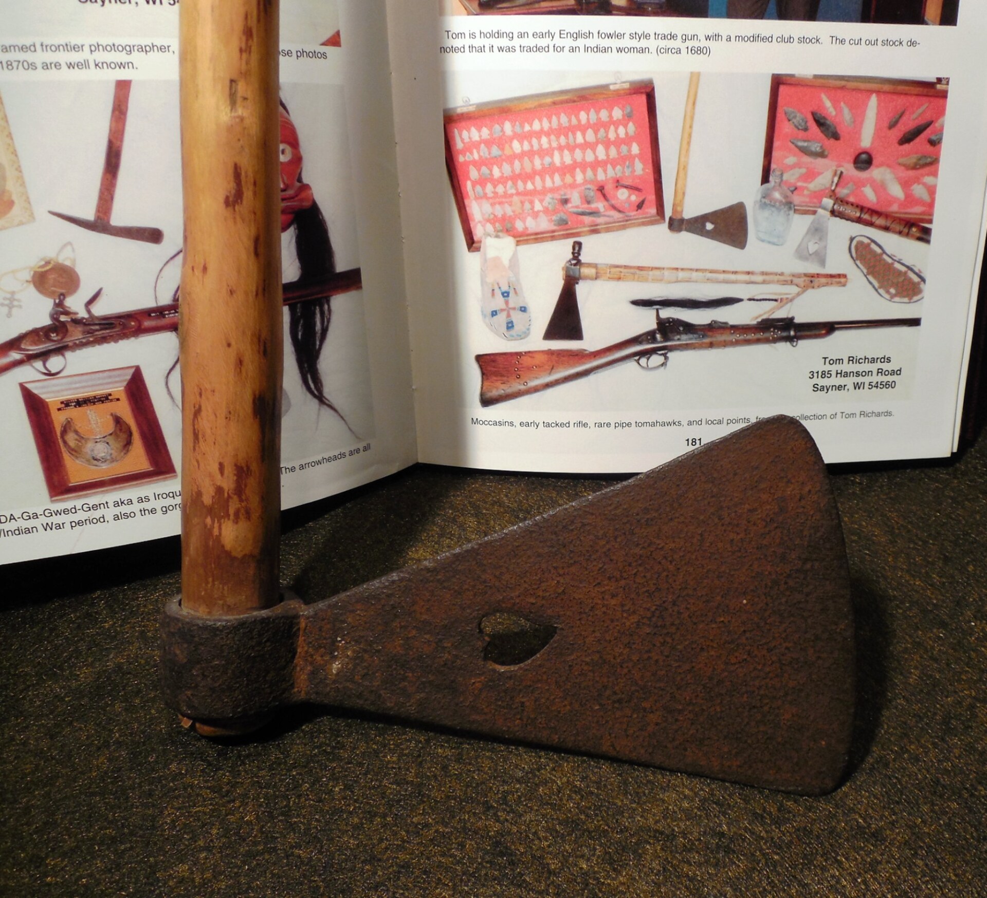 Rare Missouri War Axe by Dunlop & Florer, ca. 1850-1860 - Image 16