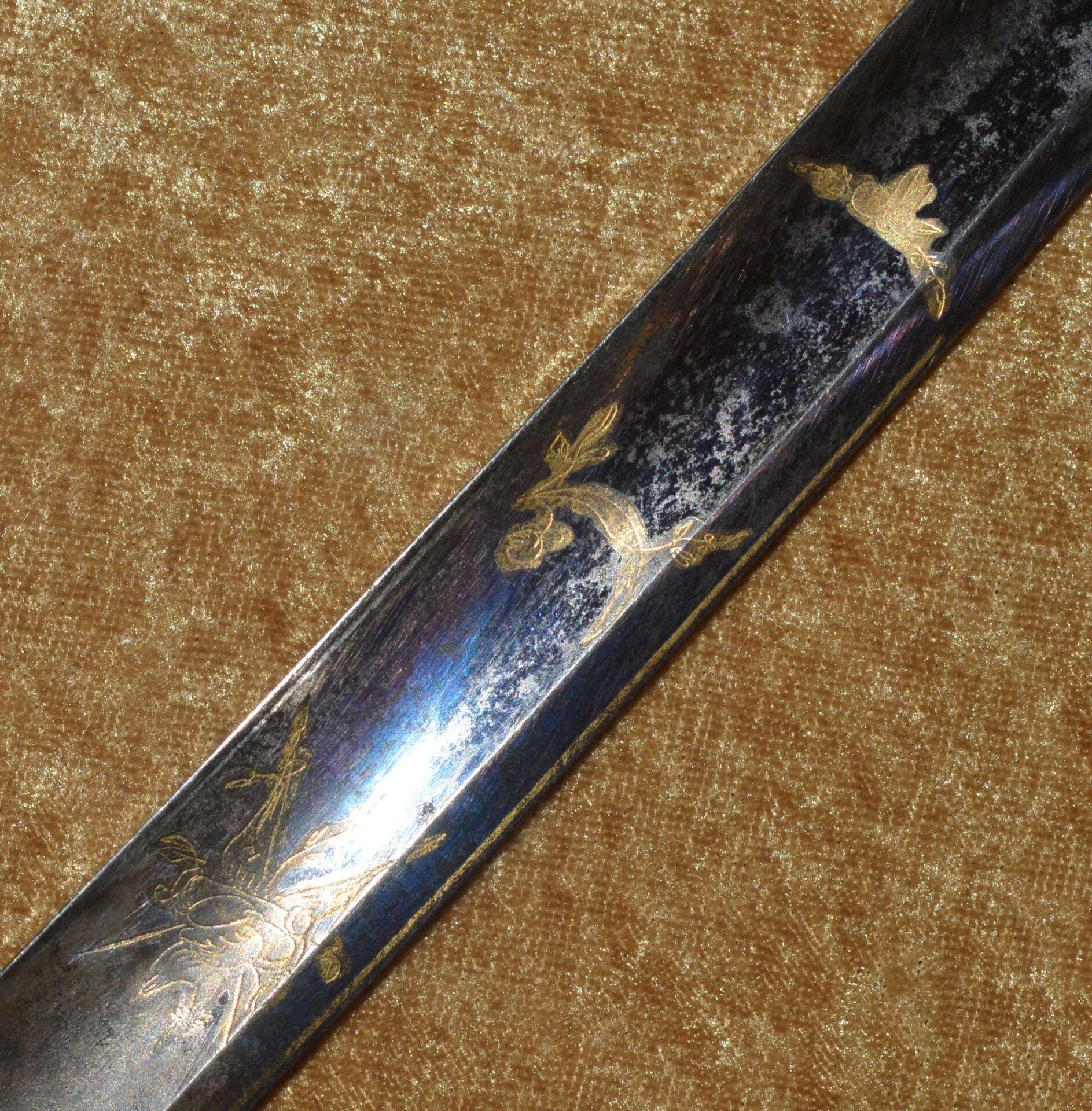 US Eagle Head Mounted Officer’s Sword, ca. 1810 - Image 10