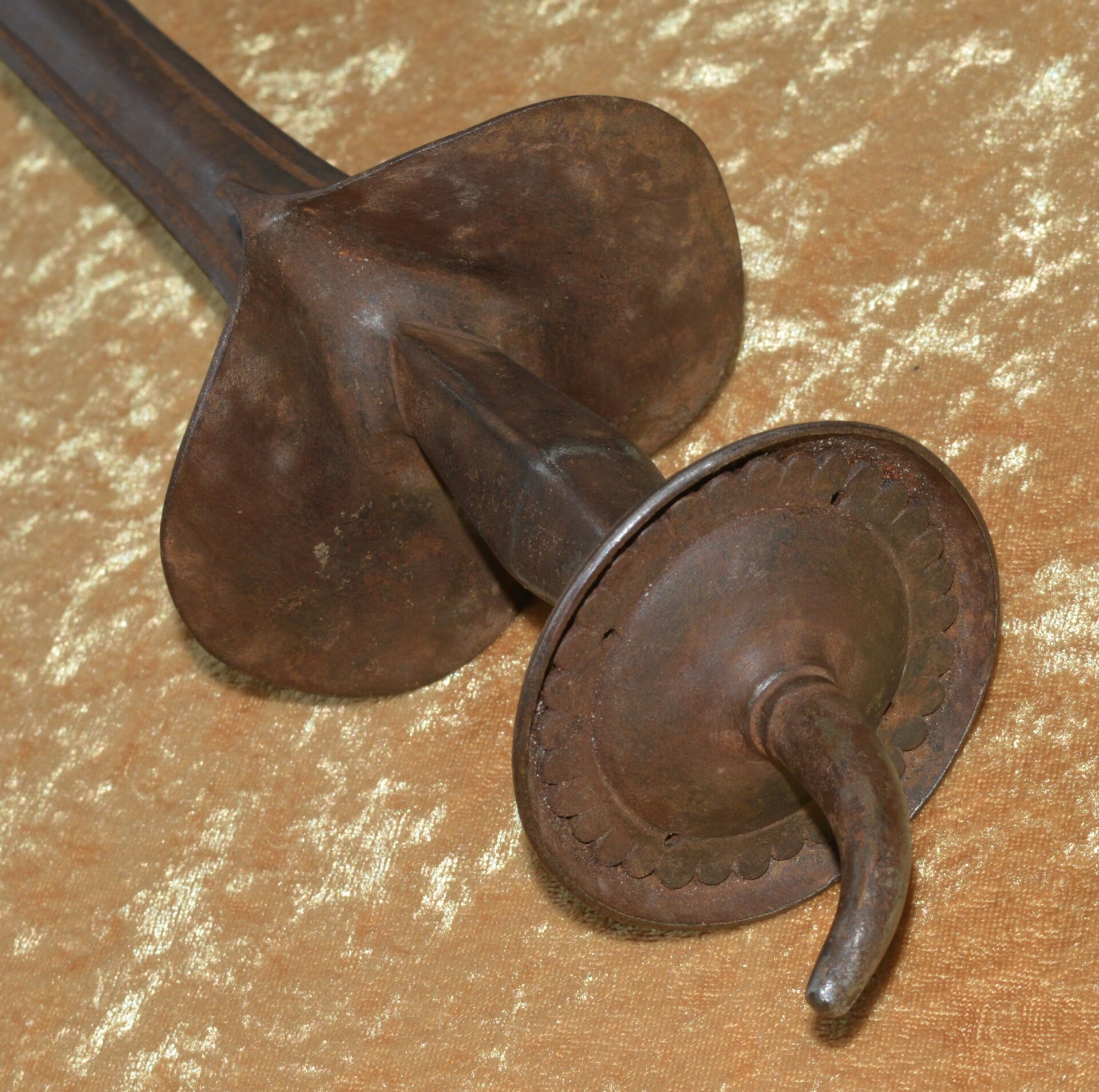 Indo-Persian, Mughal, Spiked Battle Mace (Gurz), 17th/18th C - Image 3
