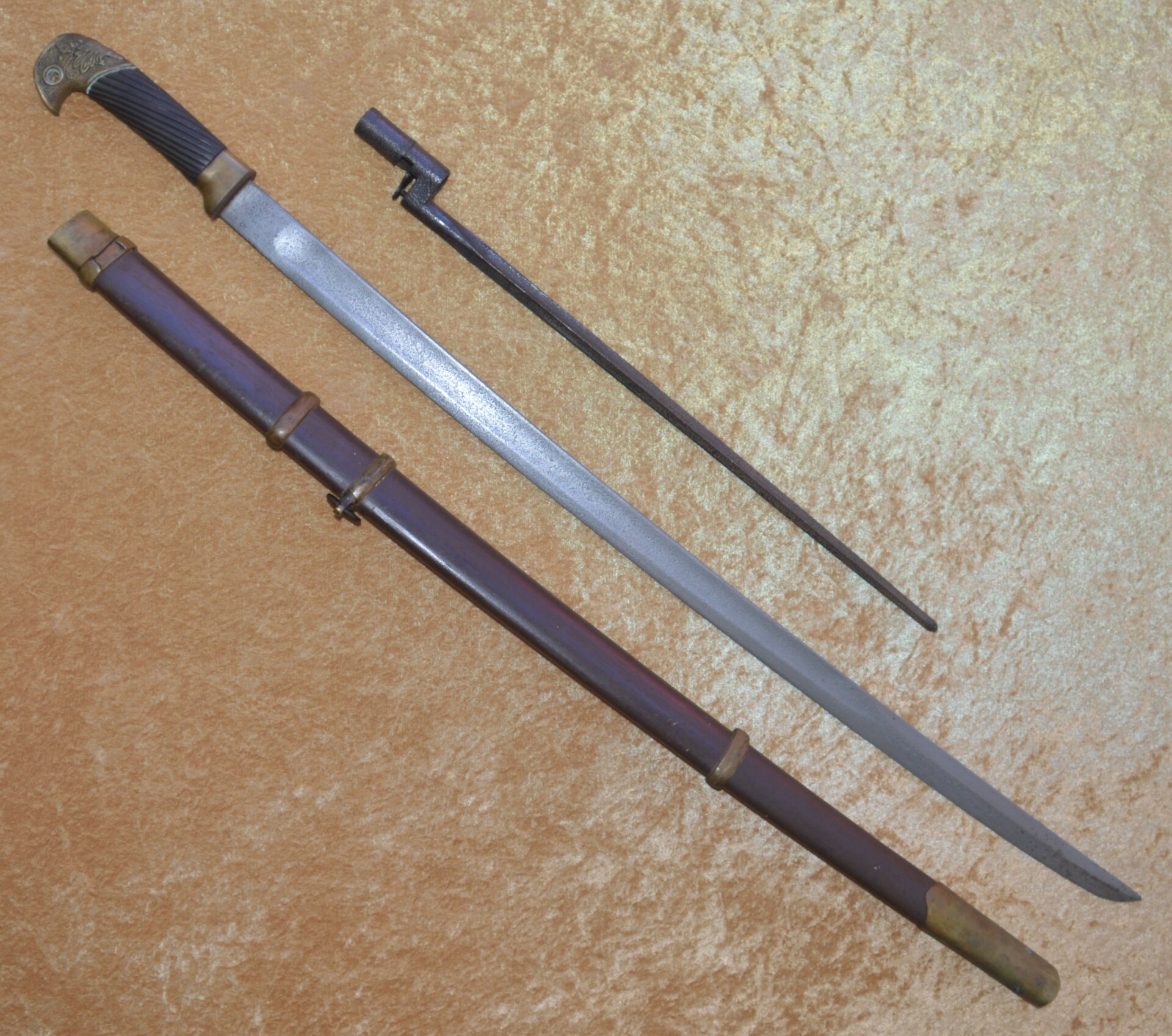 Pre-War Russian M1927 Shashka with Bayonet - Image 2