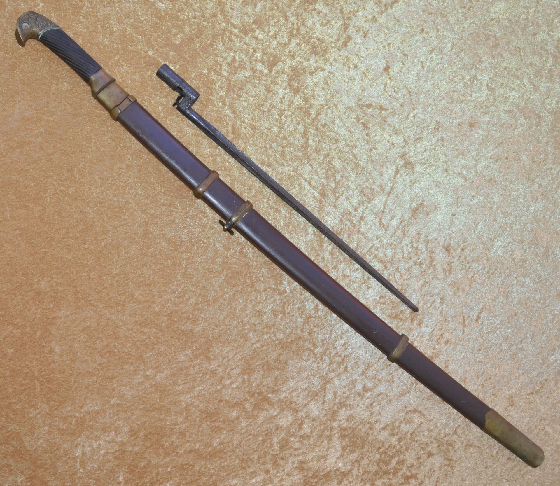 Pre-War Russian M1927 Shashka with Bayonet - Image 12