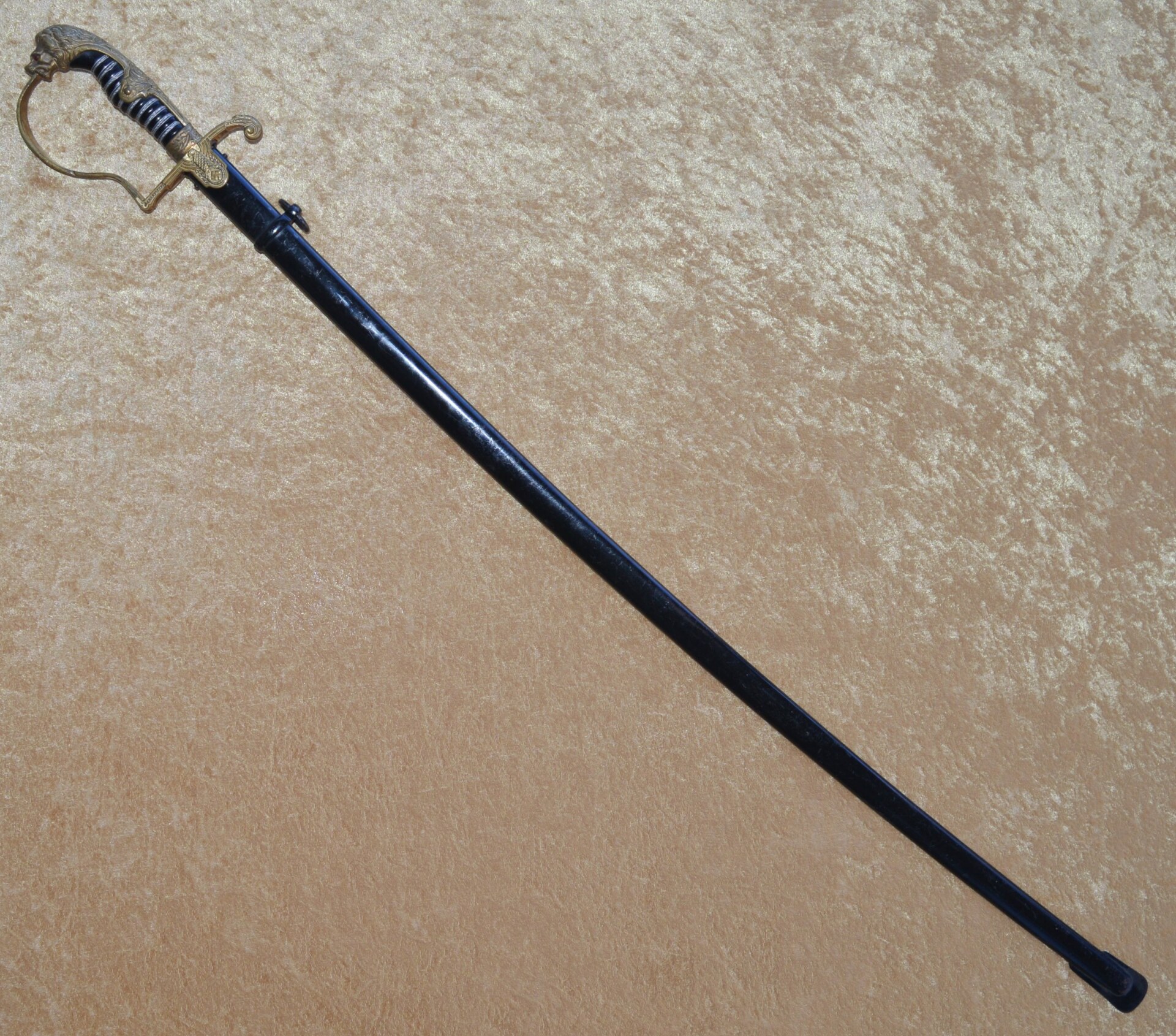 Nazi Army Officer’s Lion Head “Blucher” Pattern Sword - Image 16