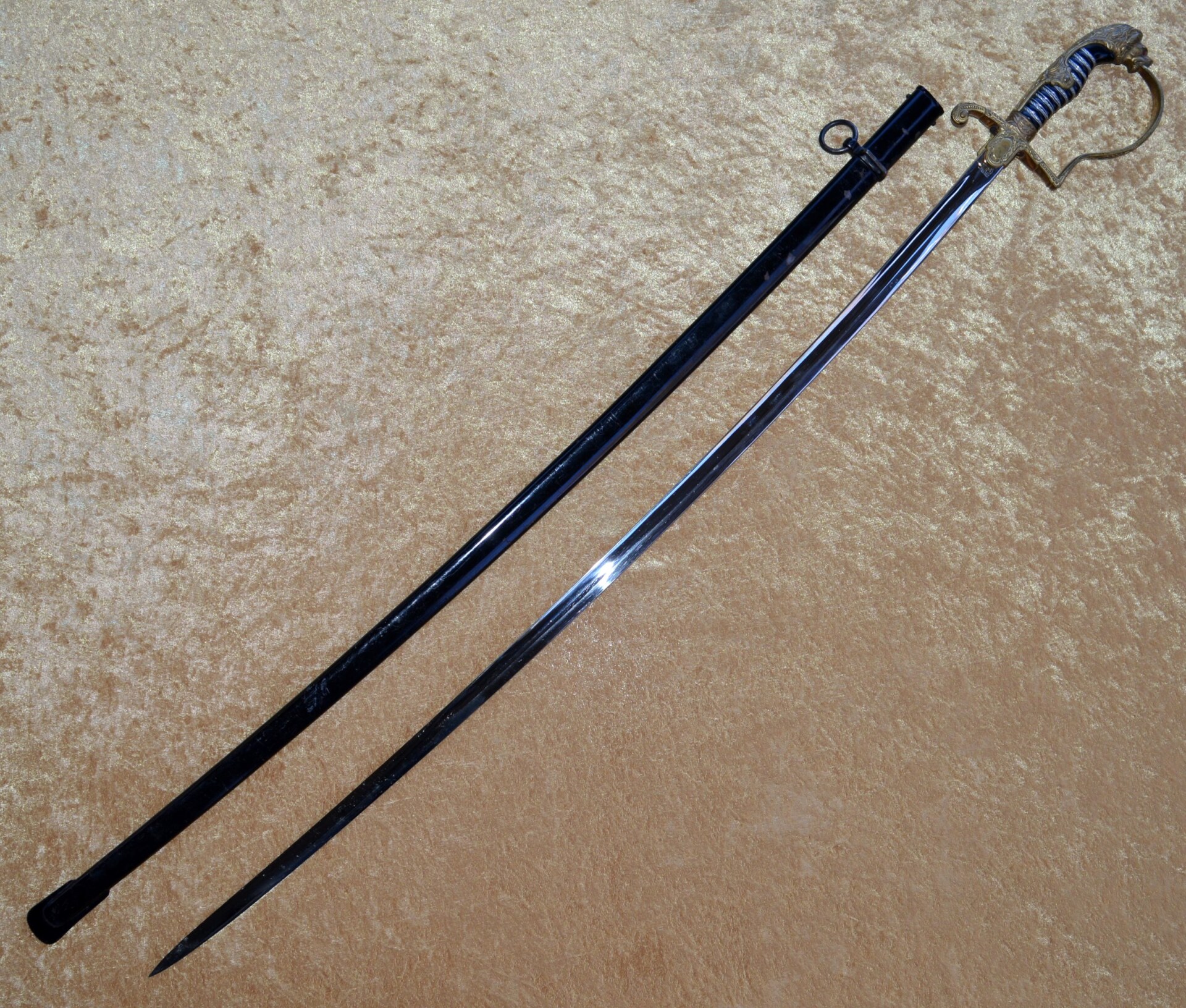 Nazi Army Officer’s Lion Head “Blucher” Pattern Sword - Image 15