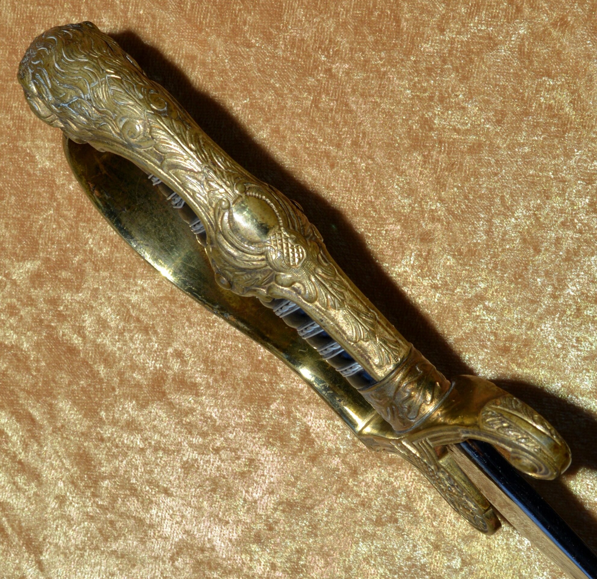 Nazi Army Officer’s Lion Head “Blucher” Pattern Sword - Image 5