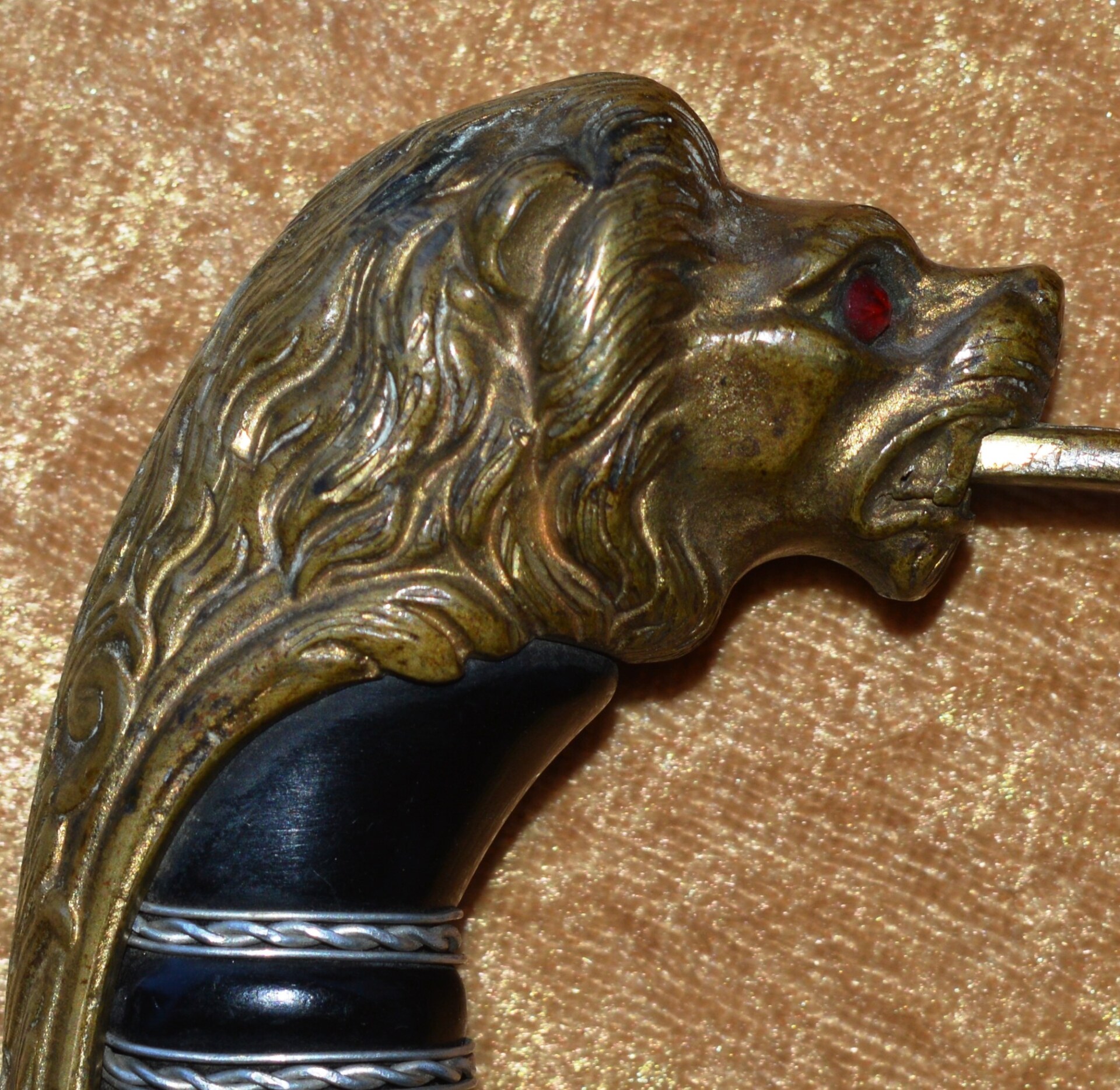 Nazi Army Officer’s Lion Head “Blucher” Pattern Sword - Image 9