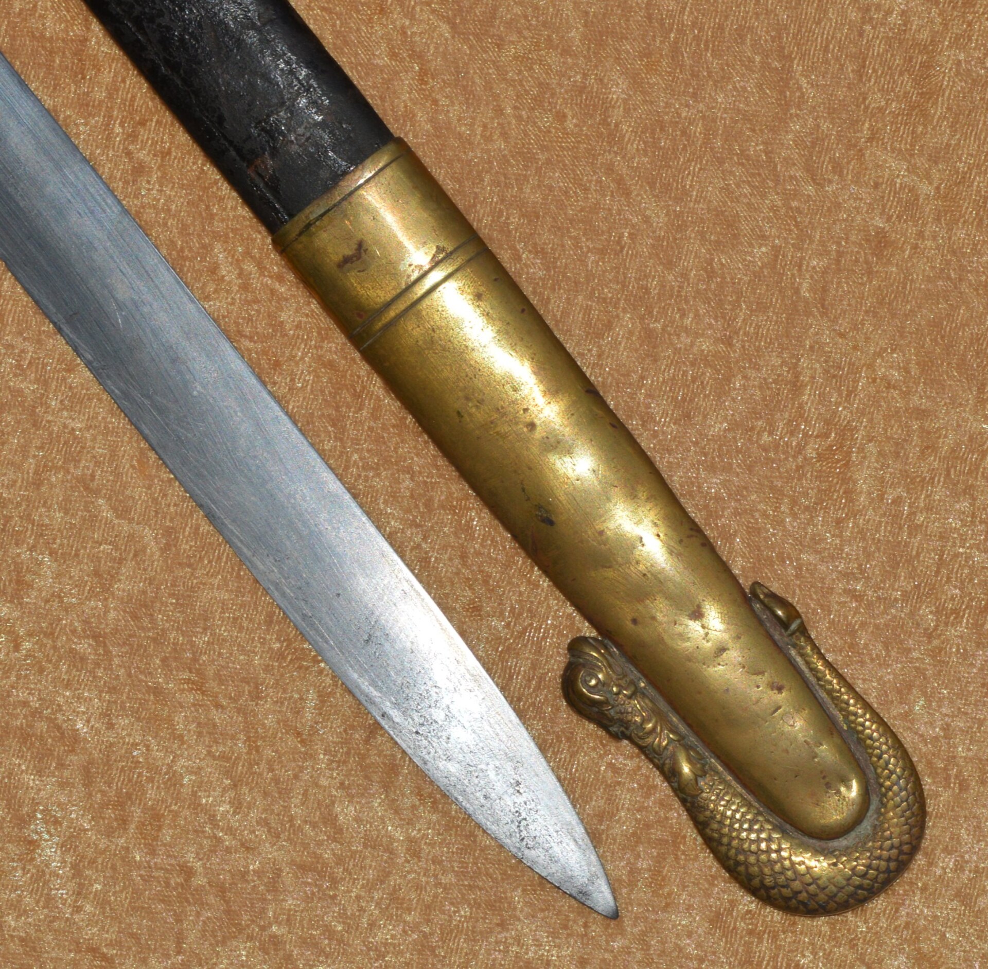 Pre-Civil War US M1852 Naval Officer’s Sword by Ames - Image 16