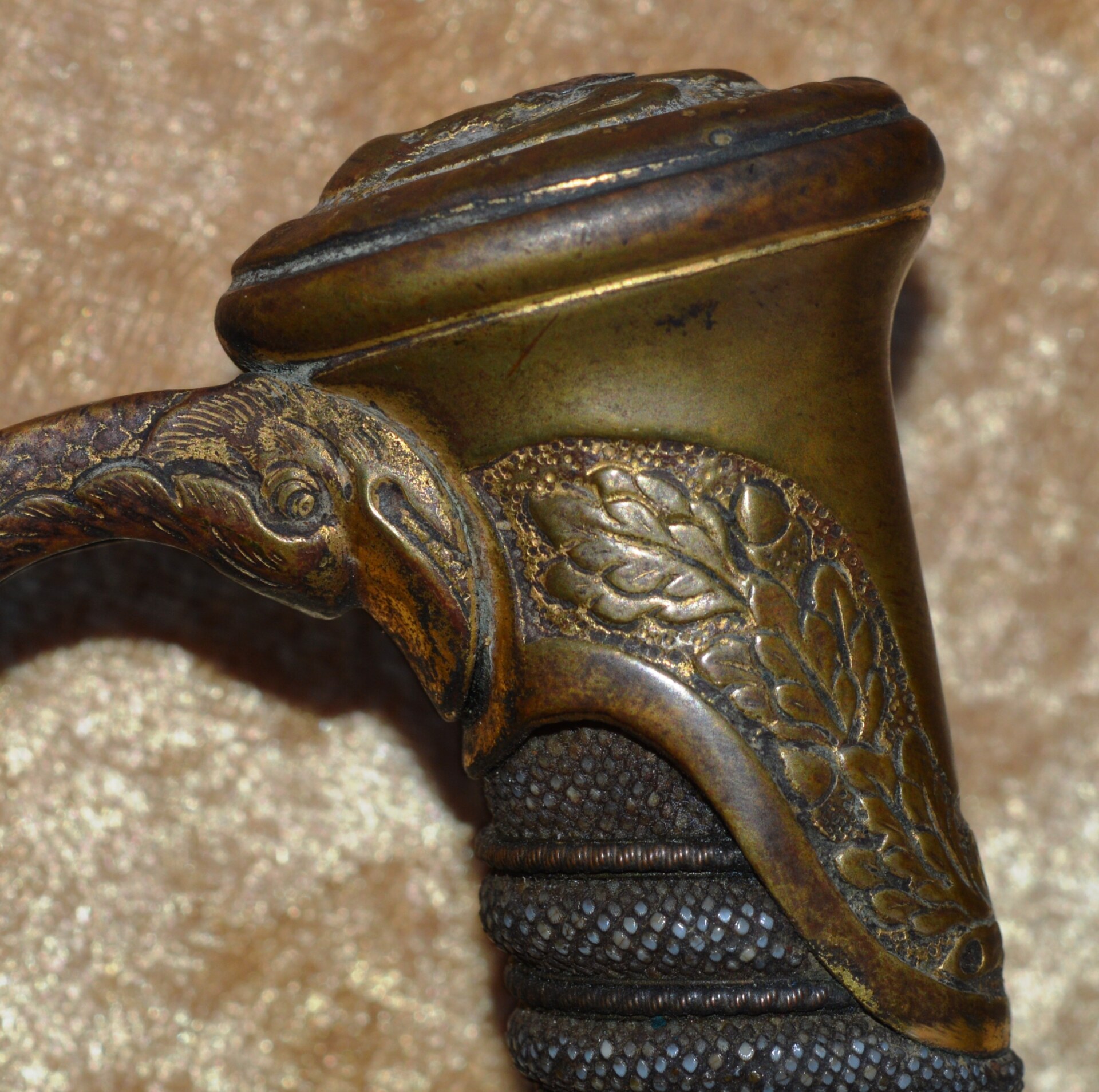 Pre-Civil War US M1852 Naval Officer’s Sword by Ames - Image 7