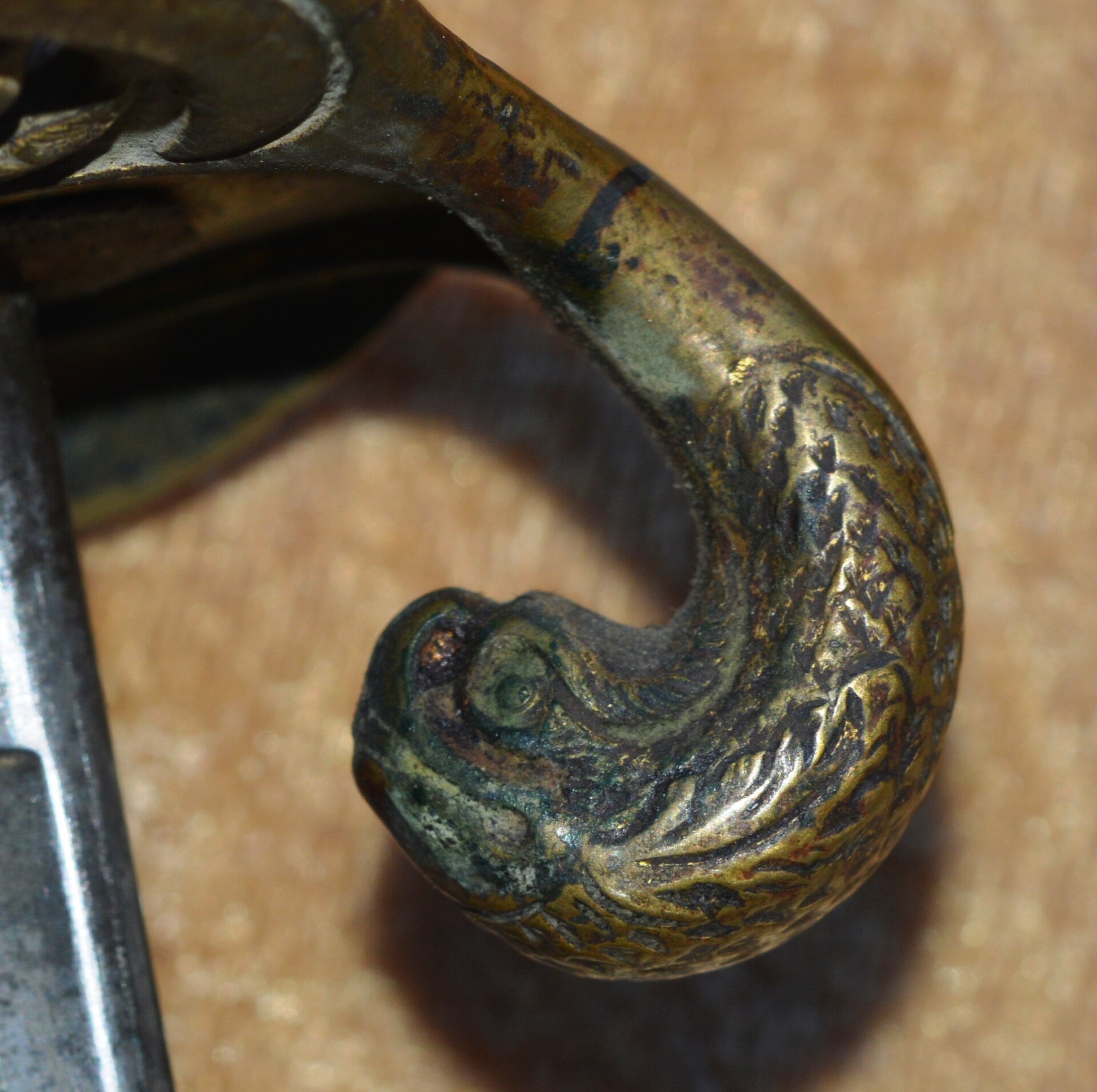 Pre-Civil War US M1852 Naval Officer’s Sword by Ames - Image 8