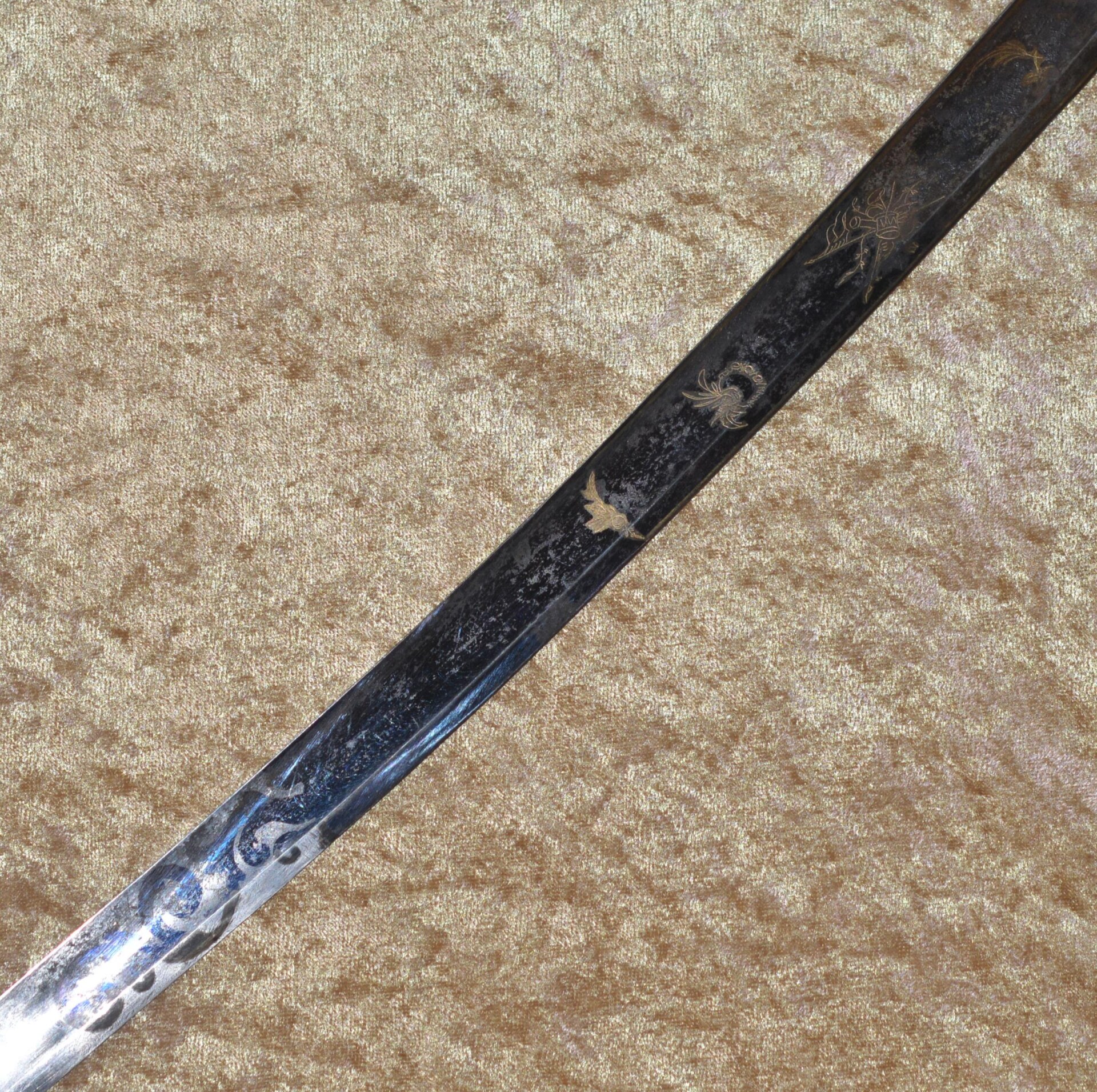 US Eagle Head Mounted Officer’s Sword, ca. 1810 - Image 6